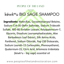 Load image into Gallery viewer, kéwkʷu Big Sage Shampoo 8 fl oz
